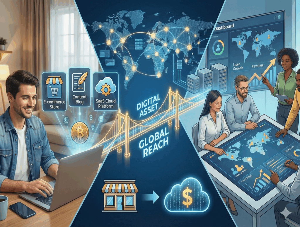 מהו עסק דיגיטלי המדריך המלא לבנייה, השקעה ורכישת נכסים מניבים